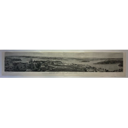 Panoramic view of Sydney, new south wales, 27 Dec 1879