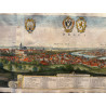 PRAGA, Eau forte et burin, Wentzel Hollart, 1649.