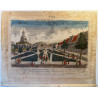 Vue de l'hotel de Batavie, Jakarte, Indonésie. collection des prospects,1750.