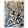 Le couple à l'arbre, Marc CHAGALL, lithographie originale, 1963.