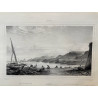 St Martin, vue de baie de Ste  Catherine, Jersey, Dpt Manche,1840.