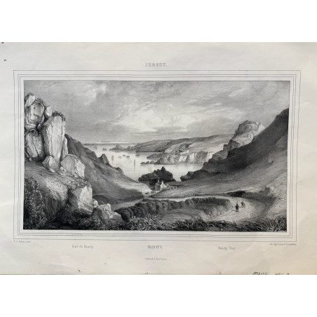 Trinity, baie du Bouley,TJersey, Dpt Manche,1840.