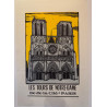 Jean Marie Flageul, les tours de notre Dame, ile de la cité, Paris..