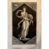 Uranie, Muse qui préside à l'astronomie, Boizot Louis Simon graveur.