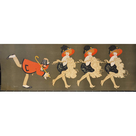 French Cancan, Ed.Bernard, vers 1900.