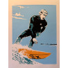 John Florence surfant la vague.