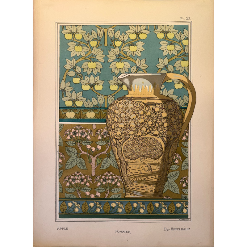 Aperçu du produit: Pommier, la plante et ses applications ornementales parue en 1896, Eugéne Grasset.