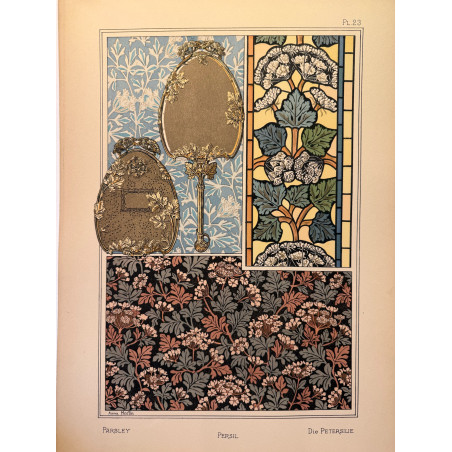 Persil, la plante et ses applications ornementales parue en 1896, Eugéne Grasset.