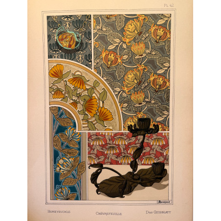 Chèvrefeuille, la plante et ses applications ornementales parue en 1896, Eugéne Grasset.