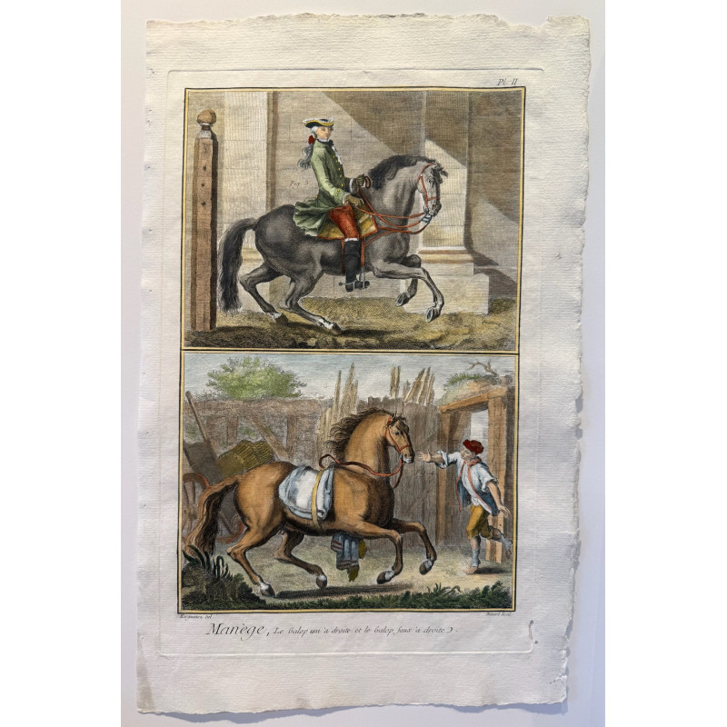 Aperçu du produit: Manège, Diderot d'Alembert, 1751, Pl 2 .