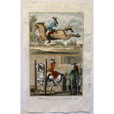 Manège, Diderot d'Alembert, 1751, Pl 12.