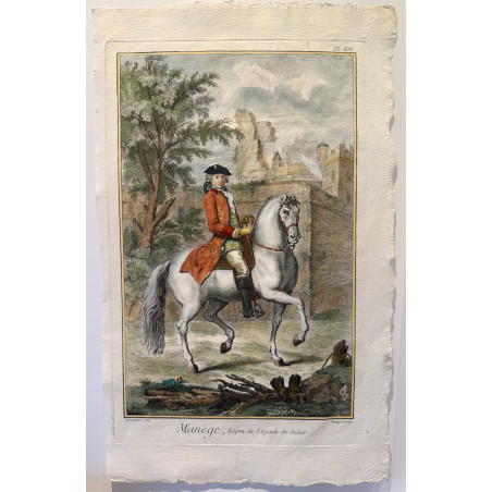 Manège, Diderot d'Alembert, 1751, Pl 13 .