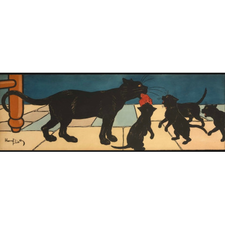 Harry Eliott, Frise N°1, la voie du sang, 1903.