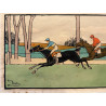 Harry Eliott, Frise N°4, course plate, 1909.