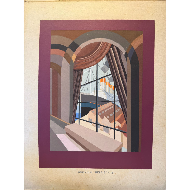 Aperçu du produit: Benedictus, relais, 1930, pl 15.