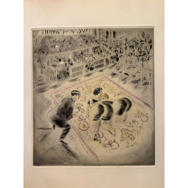 Aperçu du produit: Luttes féminines, Rue et visages de paris, Chas Laborde 1926.