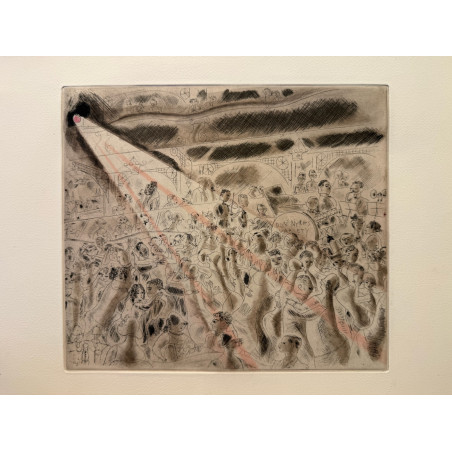 Le dancing, Rue et visages de paris, Chas Laborde 1926.