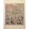 Restaurant de nuit, Rue et visages de paris, Chas Laborde 1926.
