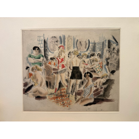 Aux belles poules, Rue et visages de paris, Chas Laborde 1926.