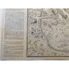 Plan de la ville de Paris, Guillaume Dheulland 1756.