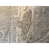 Plan de la ville de Paris, Guillaume Dheulland 1756.