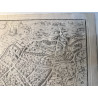 Plan de la ville de Paris, Guillaume Dheulland 1756.
