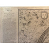 Plan de la ville de Paris, Guillaume Dheulland 1756.