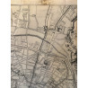 Plan des fontaines de la ville et des faubourgs de Paris, Delagrive, 1735.
