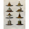 Patisserie, Urbain Dubois, lithographie, Pl 47.