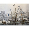 La Sole, Louis Lebreton, lithographie 1853.