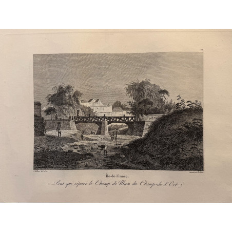 Voyage Pittoresque à l'ile de France, M.J.Milbert 1812. Pl n°10