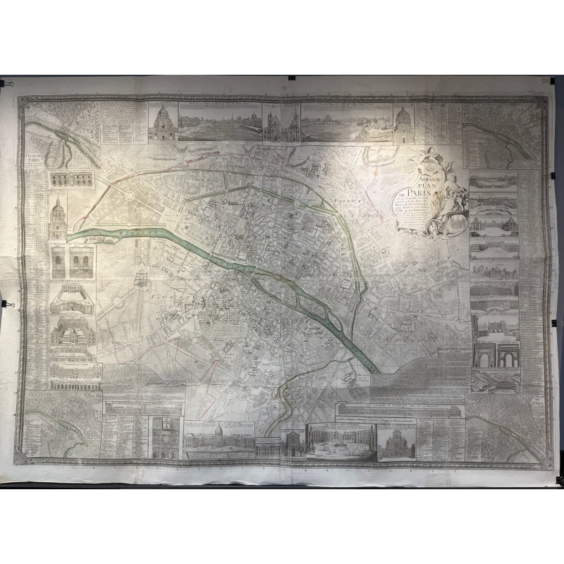 Aperçu du produit: Crépy, Nouveau plan de Paris et ses nouvelles limites, 1754.