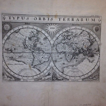 Typus Orbis Terrarum Matthieu MERIAN 1641