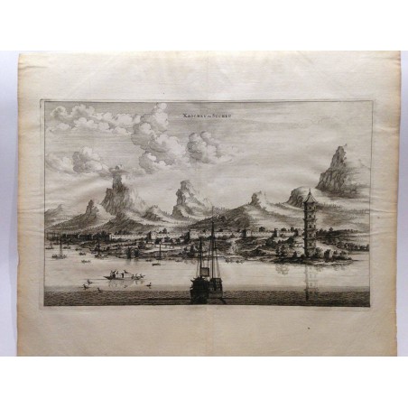 NIEUHOFF 1665, CHINE, XAOCHEU ou SUCHEU