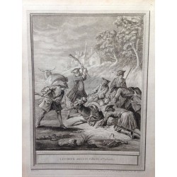 OUDRY, fables de la FONTAINE 1755