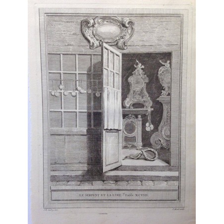 OUDRY, fables de la FONTAINE 1755