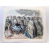 Gustave DORE, la menagerie Parisienne 1861,Lionnes et leurs petits