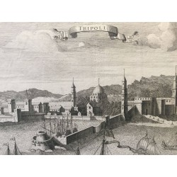 TRIPOLI, LYBIE, AVELINE, 18 éme siècle