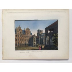 Chateau de HEIDELBERG, 1856