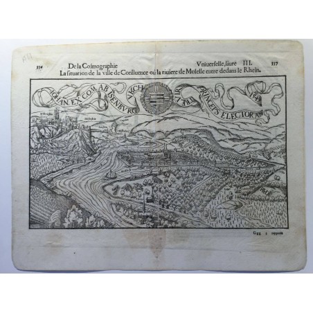 sebastien MUNSTER, Cosmographie 1544-1598