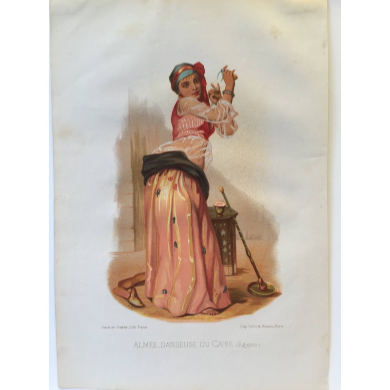 Almée, danseuse du Caire, 1855