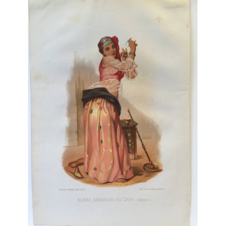 Almée, danseuse du Caire, 1855