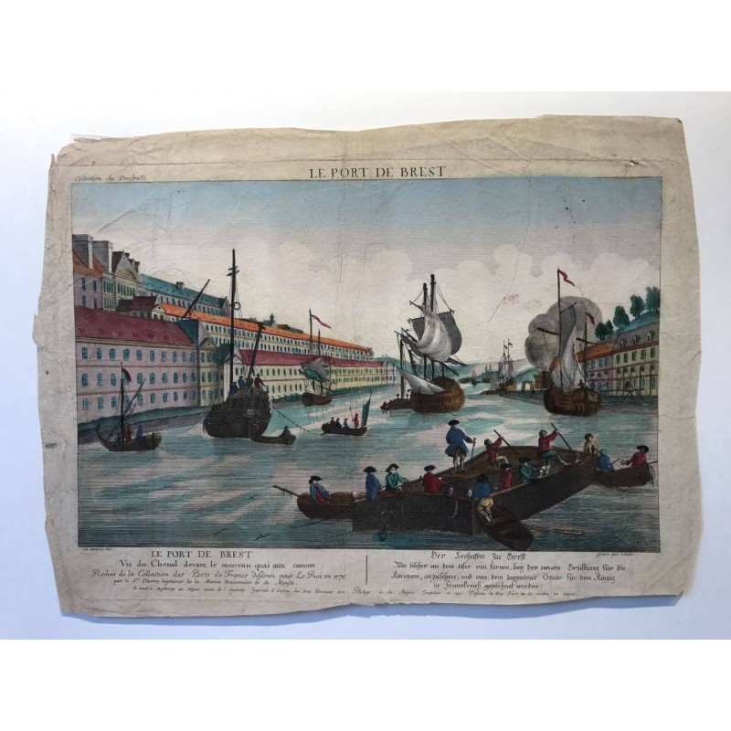 Le port de Brest, Collection des Prospects