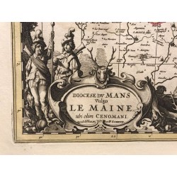 Diocése du Mans, G.Valck, Petrus Schenk, 1650