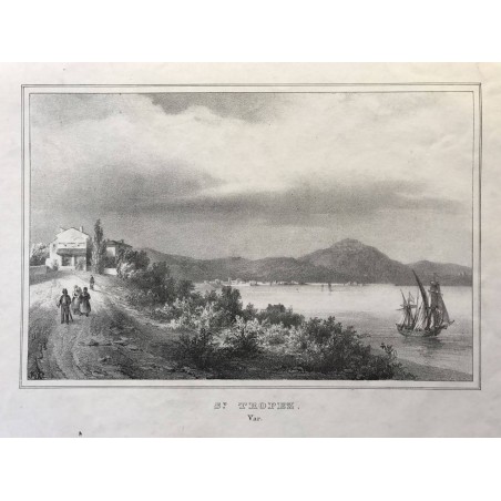 Saint Tropez, Var,1840