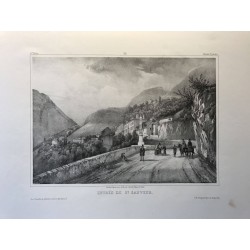Entrée de Saint Sauveur, Jacottet, 1840