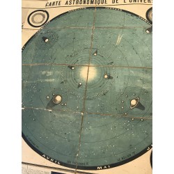 Carte Astronomique de l'Univers, dressée par etienne Laporte