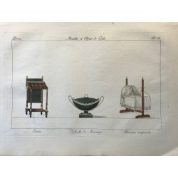 Meubles et objets de goût, Pierre de La mésangère 