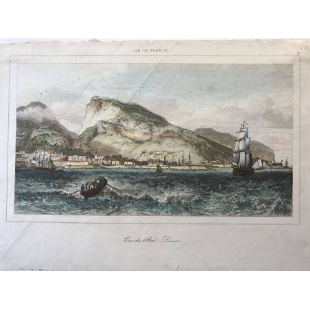 Vue de Port Louis, Ile de France, 1830 (Ile Maurice)