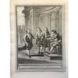 Oudry, Fables de la Fontaine, 1755, Le charlatan